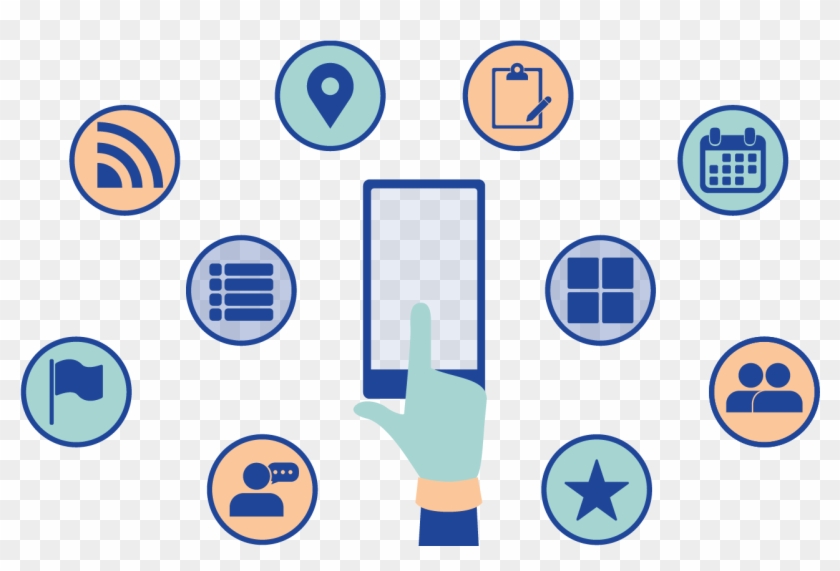 Five Awesome Sxsw Edu Mobile App Features - Circle Clipart #1534672