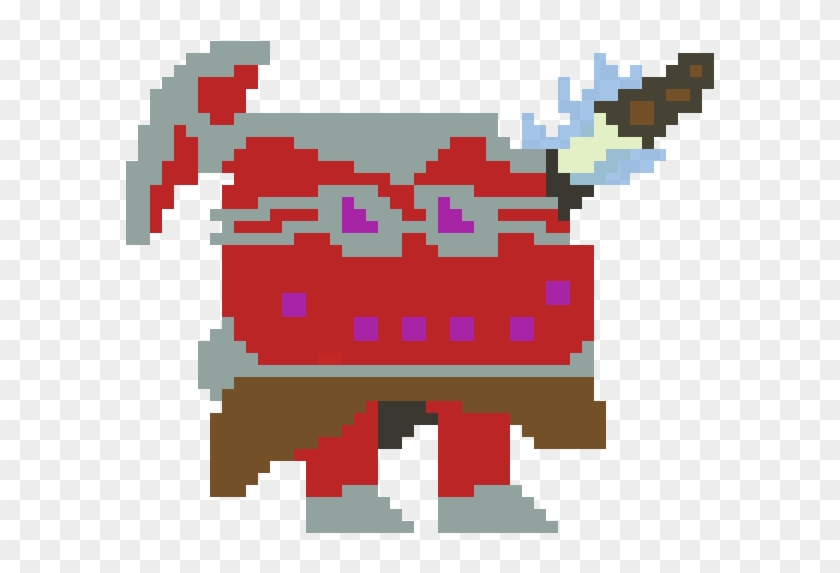 Ready Red Slash - Cartoon Clipart