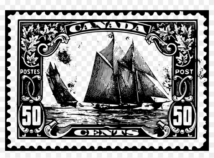 Download Png - Bluenose Stamp Clipart #1535726