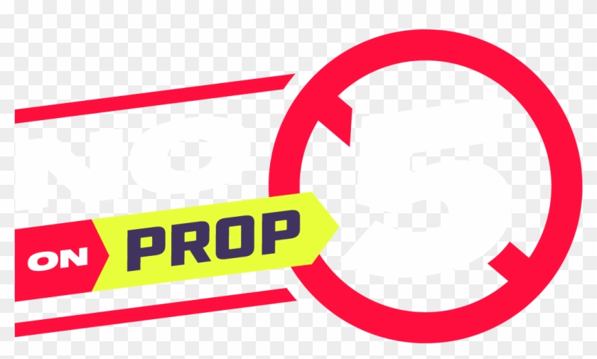 No On Prop - No On Prop 5 California 2018 Clipart