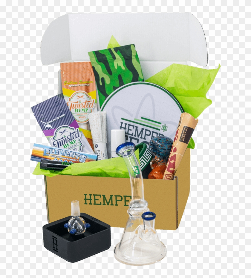 Hemper Subscription Box - Weed Mystery Box Clipart #1535936
