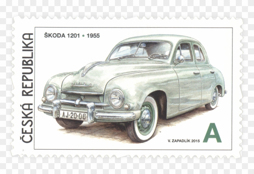 Škoda Cars On Postage Stamps - Georgetown Clipart #1535944