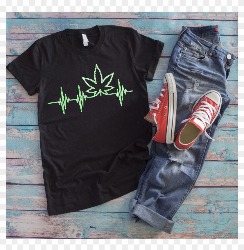 My Heart Beats For Green Leafs Xd Smoke Weed Every Clipart