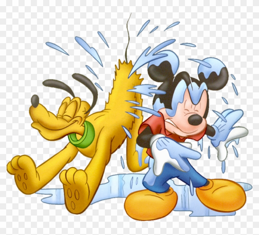 Disney Pluto Clipart Mickey - Wet Clipart Png Transparent Png