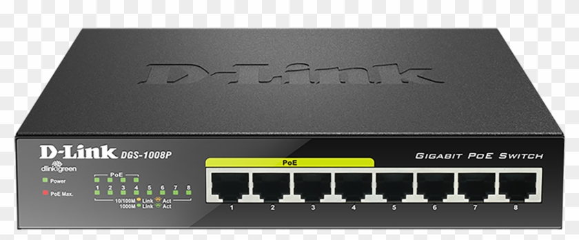 D Link Poe Switch 8 Port Clipart