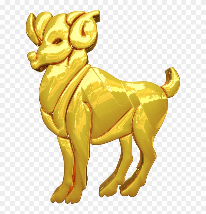 Medium Image - Golden Aries Clipart