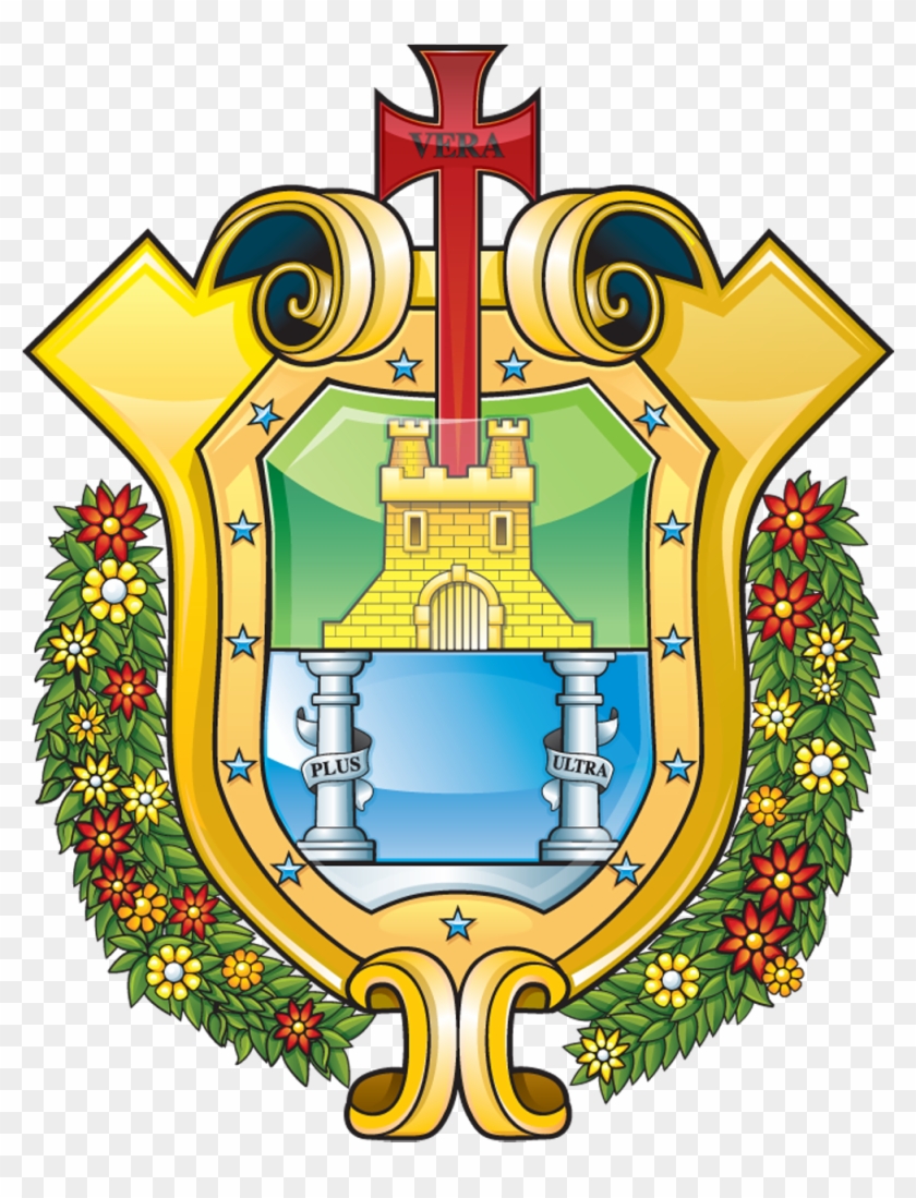 Escudo De Veracruz - Veracruz Clipart #1536989