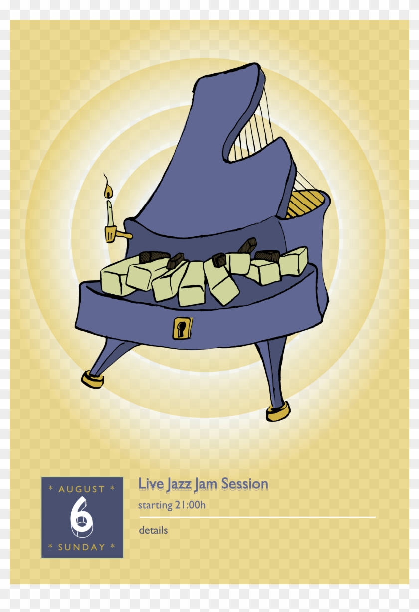 This Free Icons Png Design Of Jazz Piano Clipart #1537200