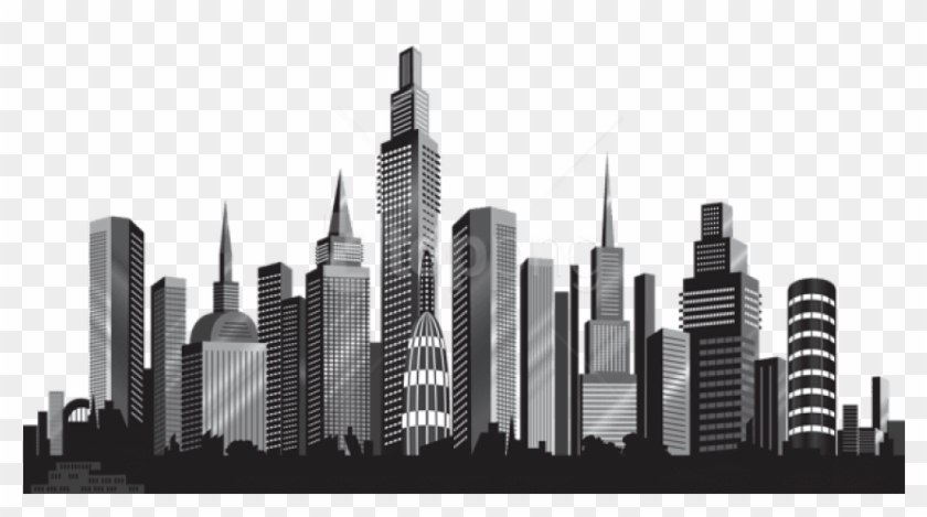 Free Png Cityscape Silhouette Png - Clipart Cityscape Transparent Png #1537265