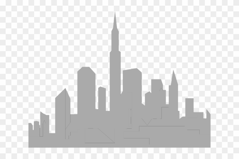 Cityscape Clipart Boston Skyline - City Clipart Transparent Background - Png Download #1537333