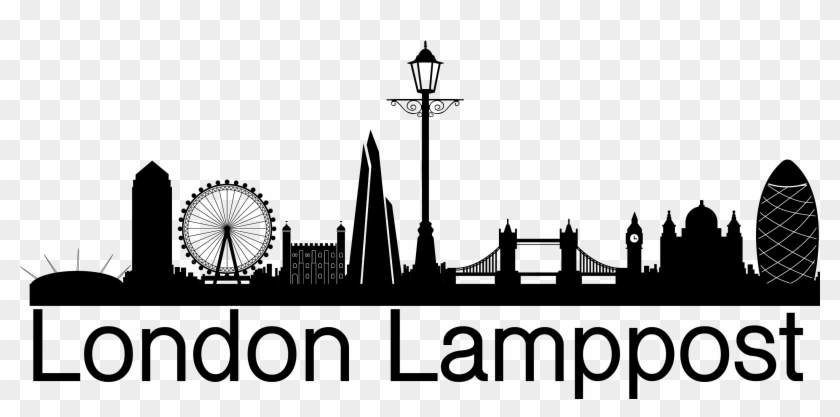 Lamp Post London Free On Dumielauxepices Net - Silhouette Clipart