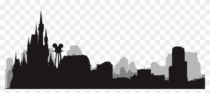 Next - Orlando Theme Park Silhouette Clipart