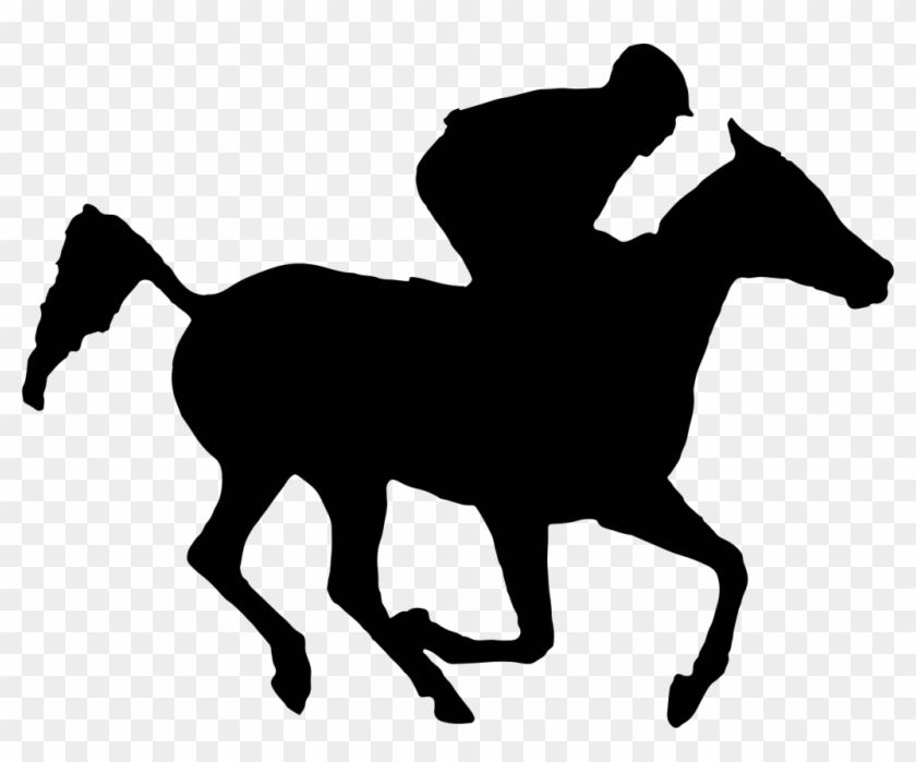 Well Suited Design Race Horse Silhouette Various Silhouettes - Horse Racing Silhouette Clipart #1537662