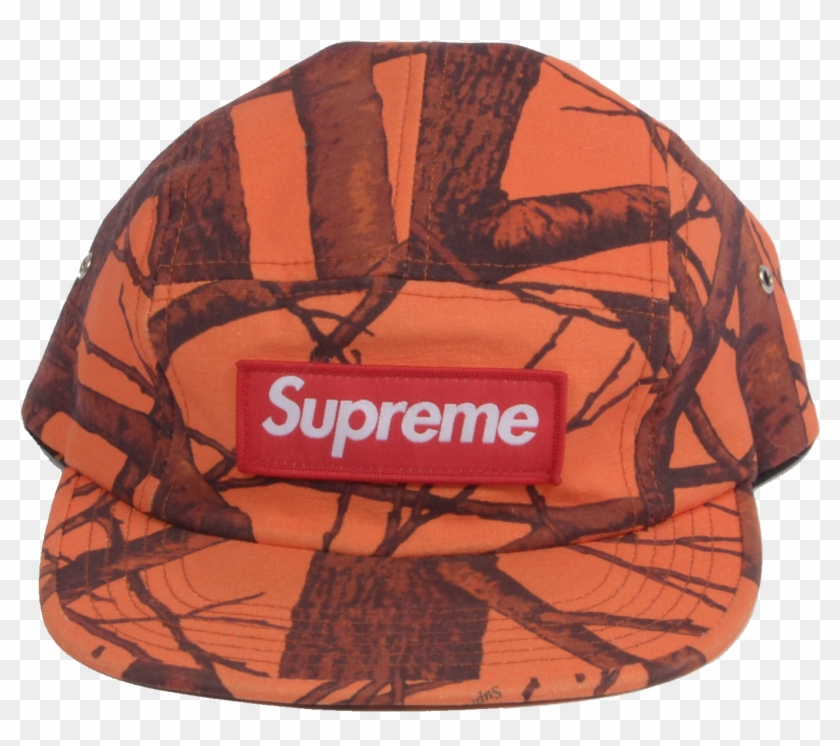 Supreme Tree Camo Camp Cap - Supreme Cap Png Clipart