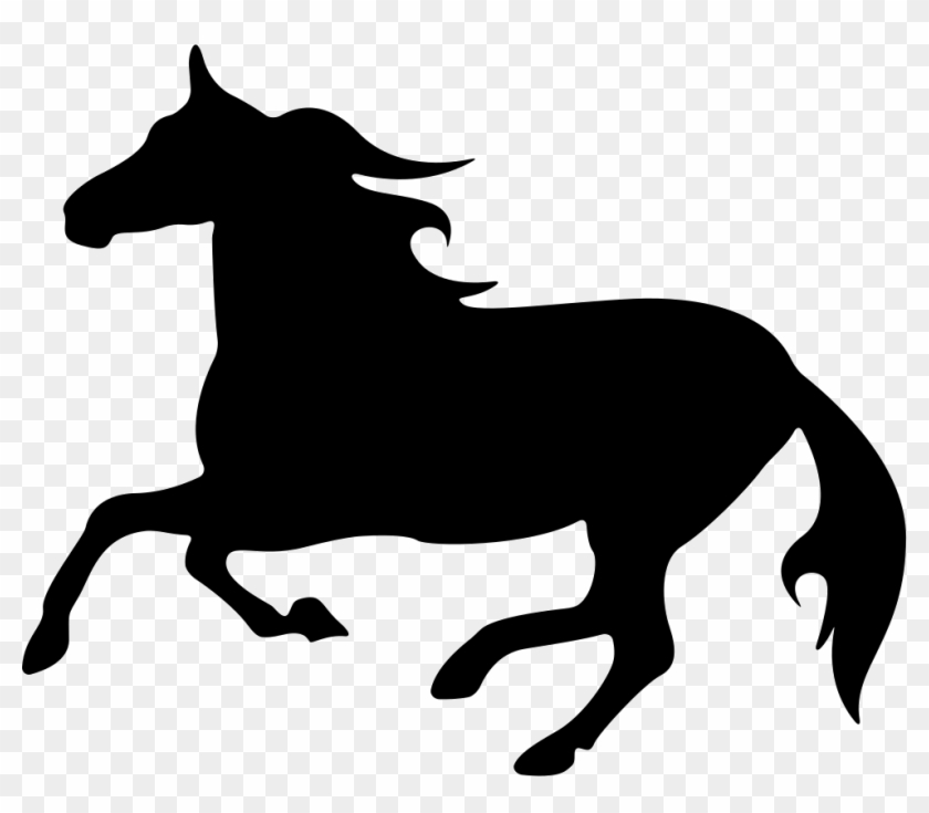 Horse Silhouette Comments - Horse Silhouette Svg Clipart #1537838
