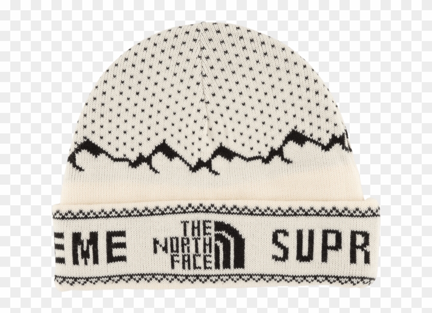 Steam Image - Supreme North Face Beanie White Clipart #1537972