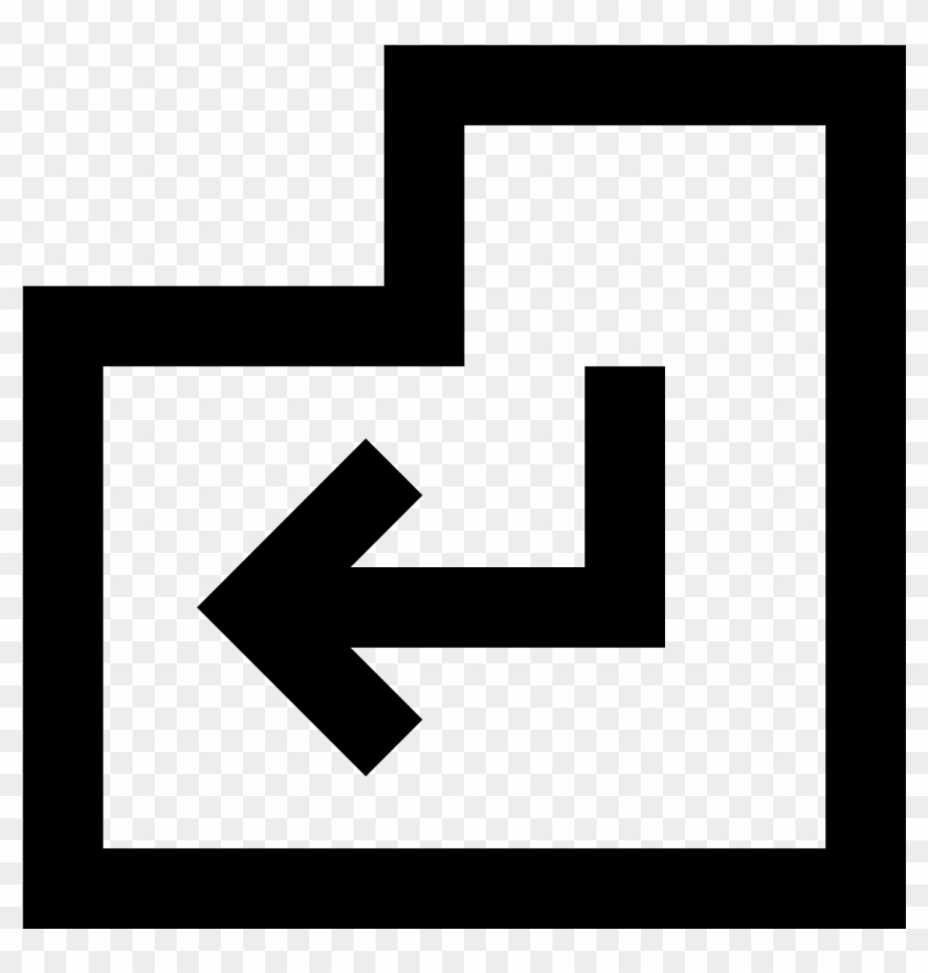 Enter Key Icon - Enter Key Icone Clipart