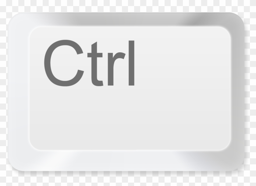 Ctrl Key Png - Sign Clipart #1538581