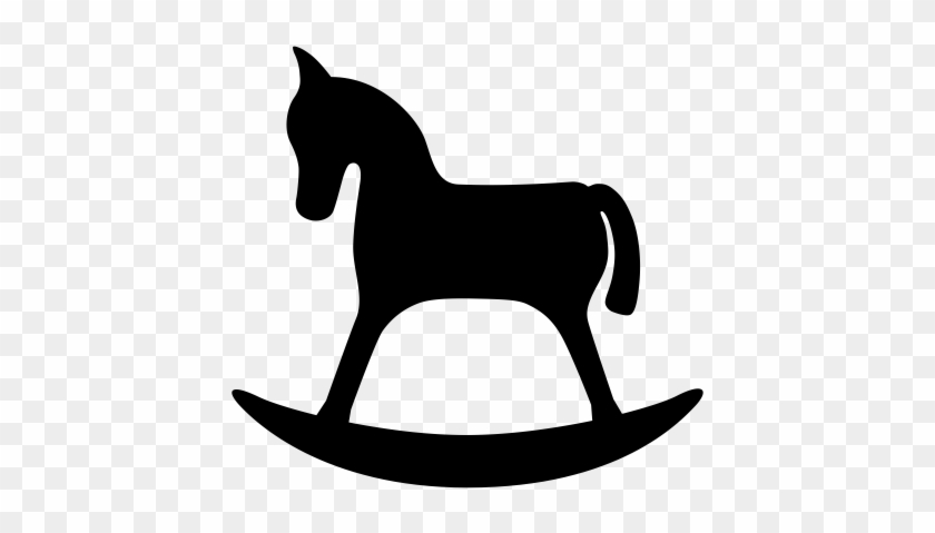 Rocking Horse Silhouette Png Clipart #1538584