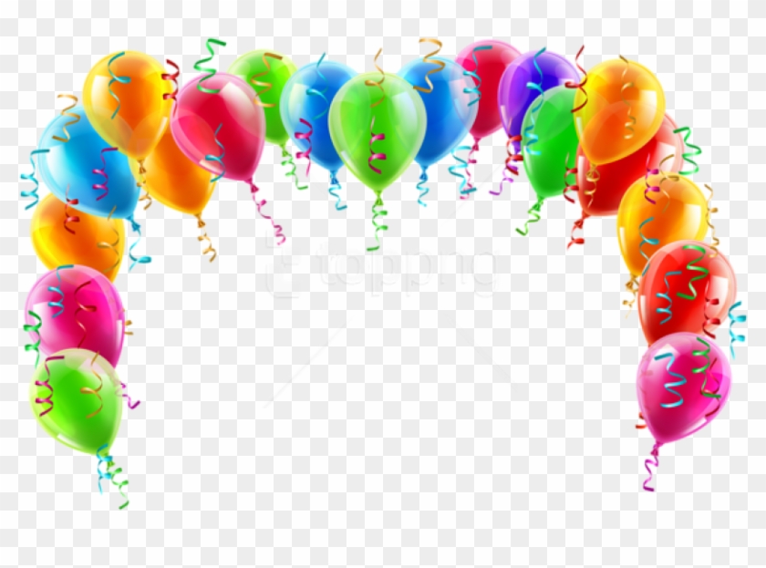 Free Png Download Colorful Balloon Archpicture Png - Balloon Arch Clip Art Transparent Png #1538852