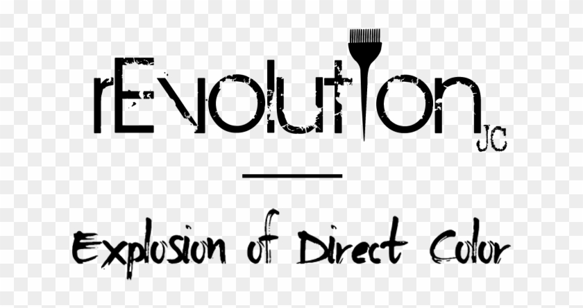 Hair Color Is To Be Applied Like Make-up, - Revolution Hair Color Logo Clipart