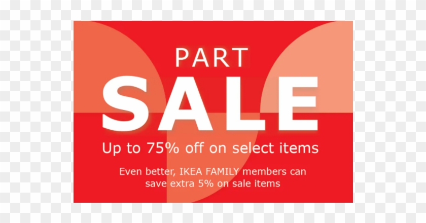 Part Sale Up To 75% - Graphic Design Clipart #1539134