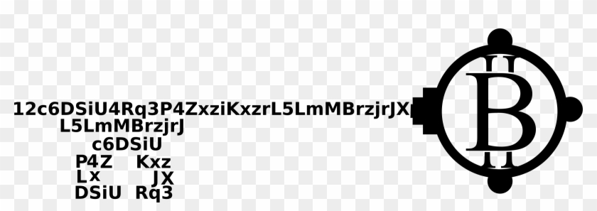 This Free Icons Png Design Of Bitcoin Key Clipart