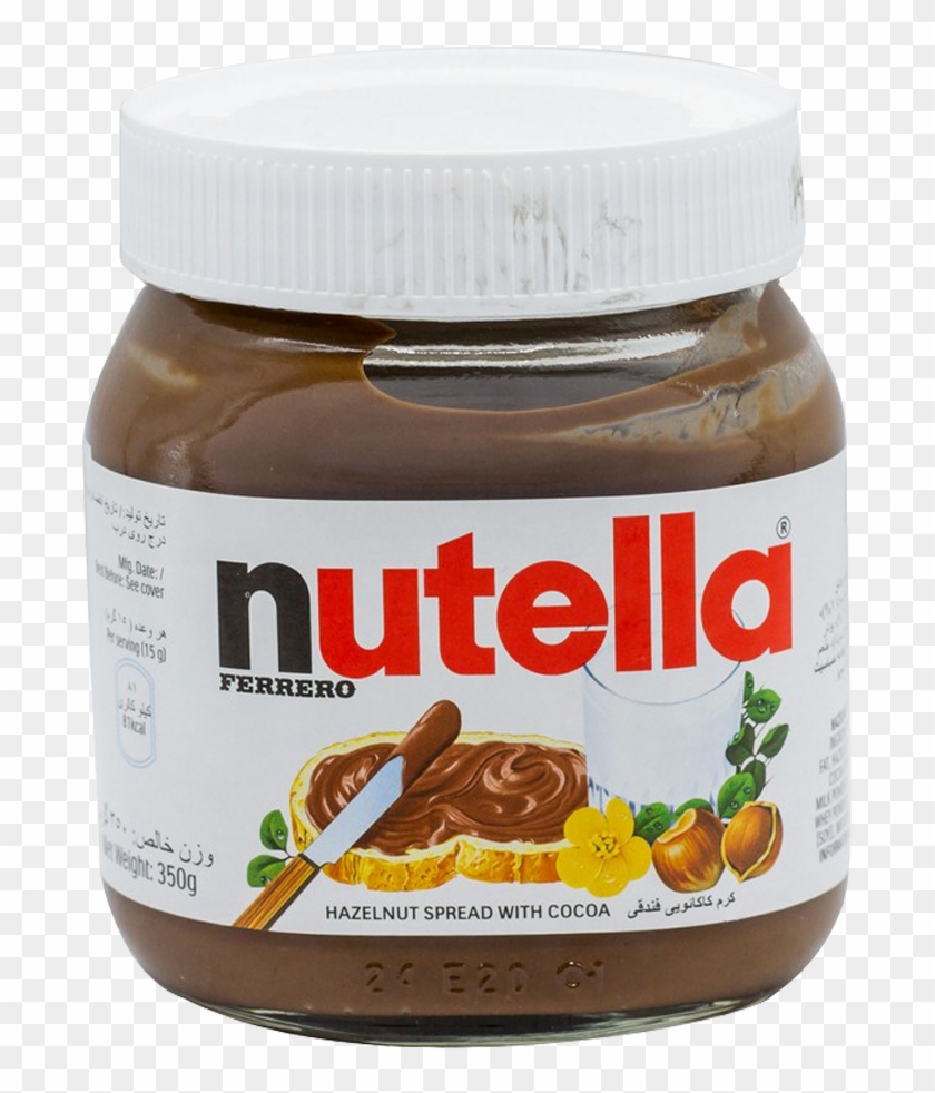 Nutella Spread Hazelnut With Cocoa 350 Gm Clipart #1540106
