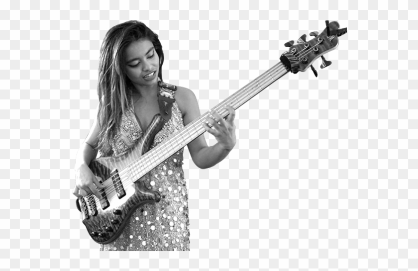 Mohini Dey - Mohini Dey Bass Guitar Clipart #1540297