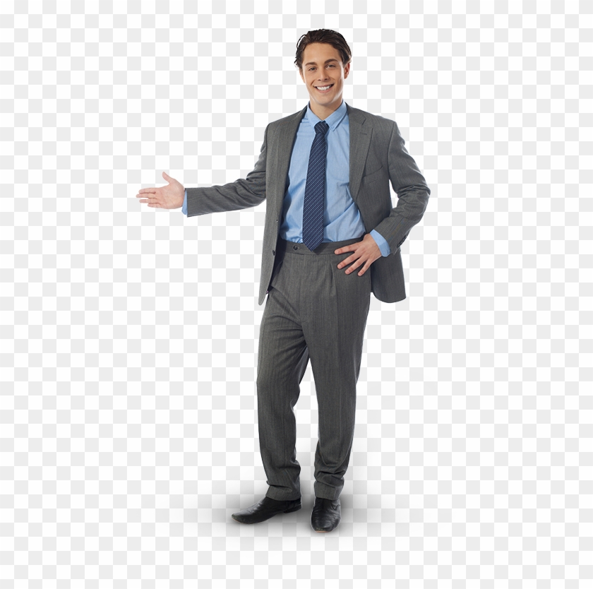 Top Images For Contacto Personas Png On Picsunday - Businessman Presenting Clipart
