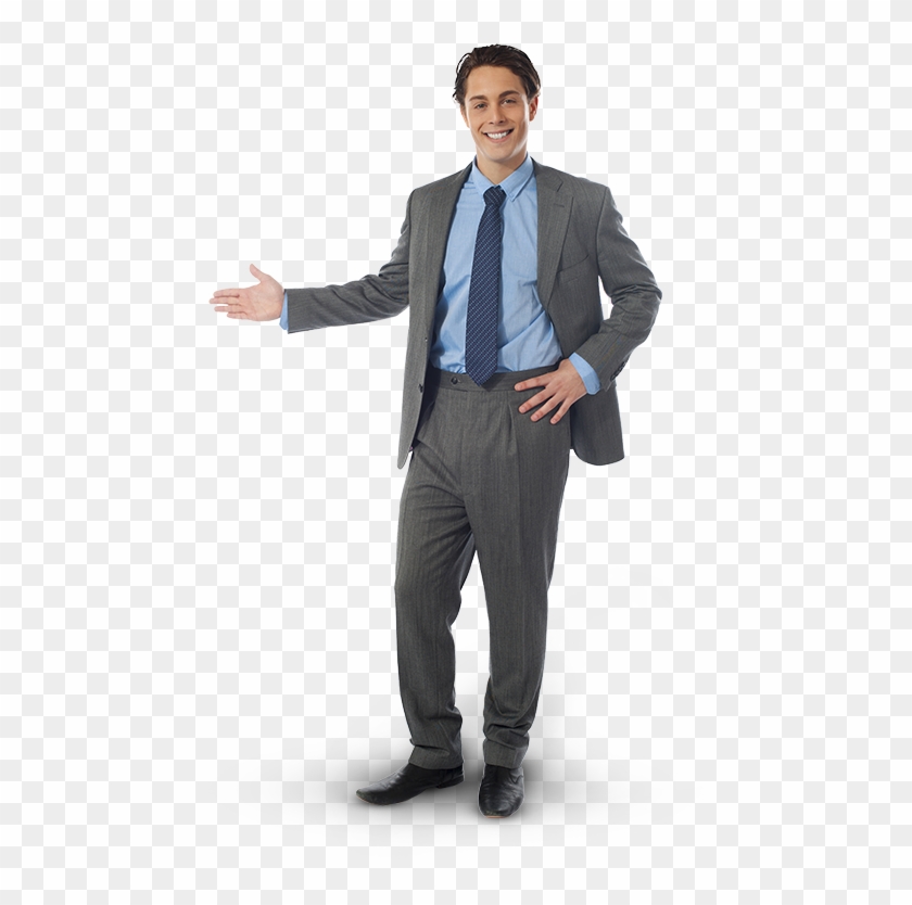 Top Images For Contacto Personas Png On Picsunday - Businessman Presenting Clipart #1540335