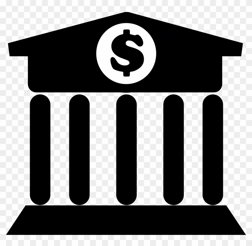 Big Image - Bank Symbol Clipart - Png Download