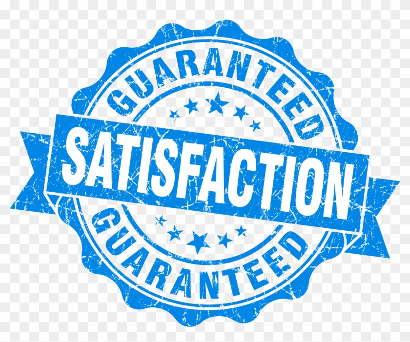 Satisfaction Guaranteed - Happy Birthday Clipart Blue - Png Download #1540899