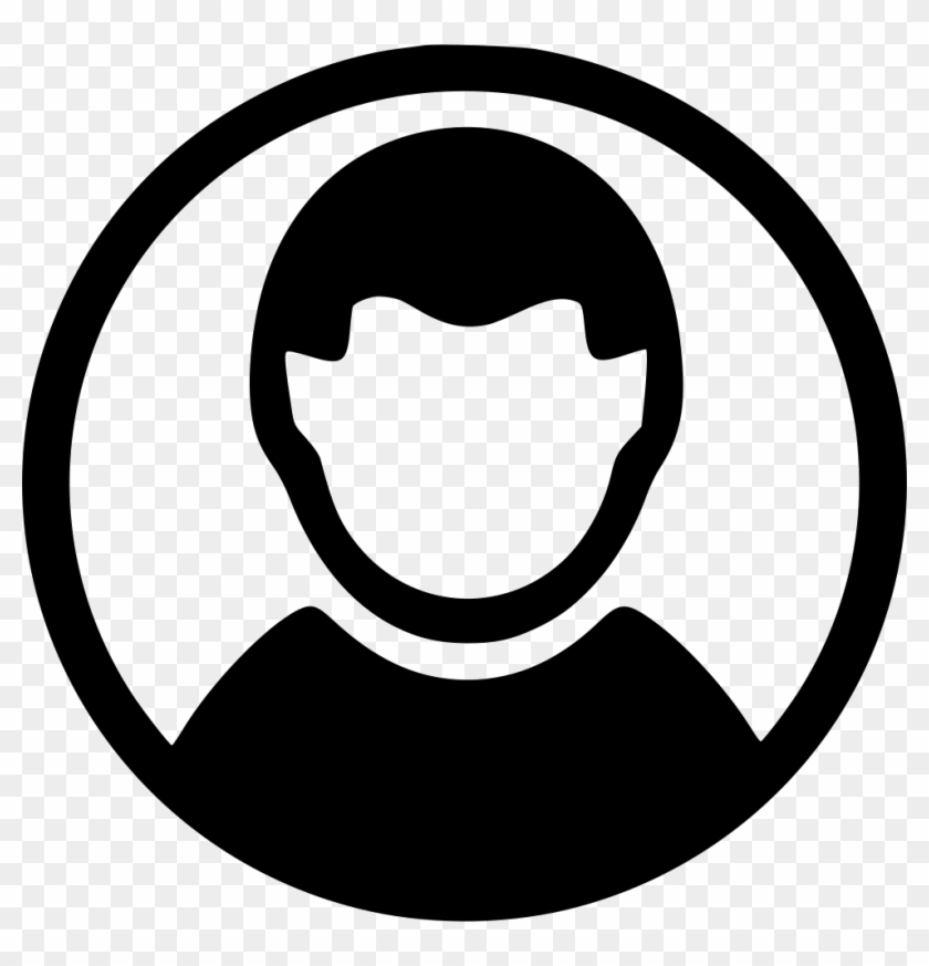 Png File Svg - Man Icon Circle Clipart
