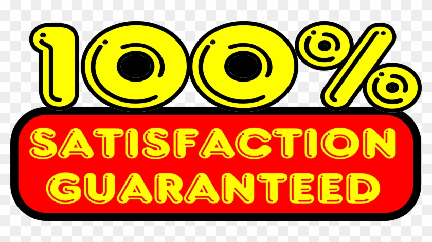 Medium Image - 100 Satisfaction Guarantee Clipart - Png Download #1541236