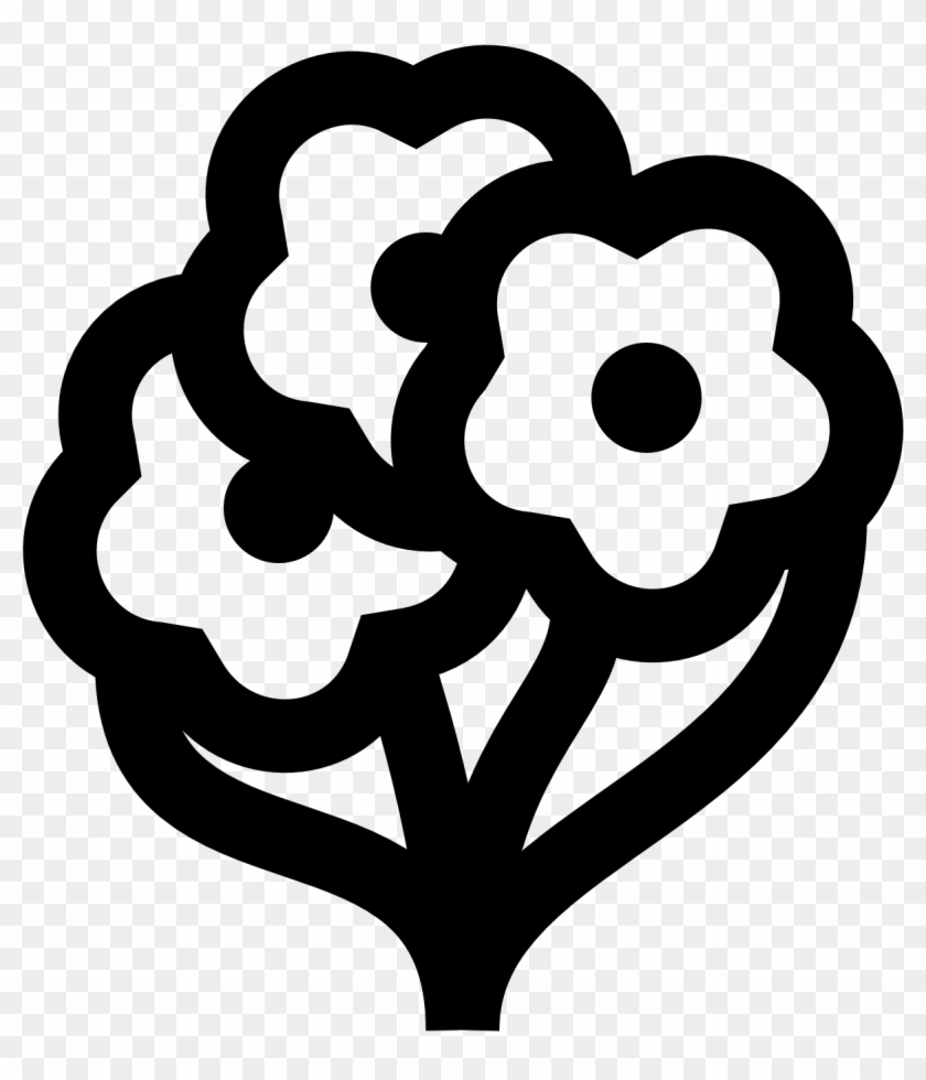 Bouquet Clipart Flower Icon - Flower - Png Download #1541382