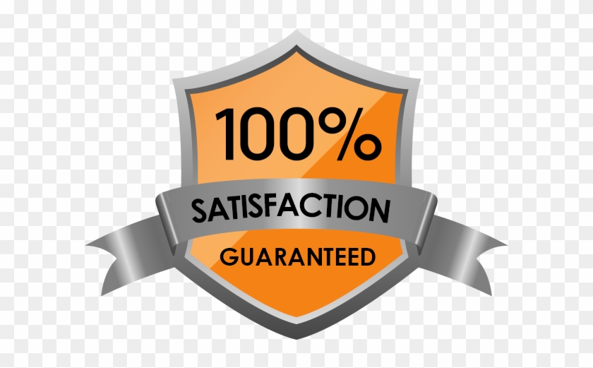 Web Development Consulting Agency, Website Optimization - 100 Satisfaction Guarantee Logo Orange Clipart