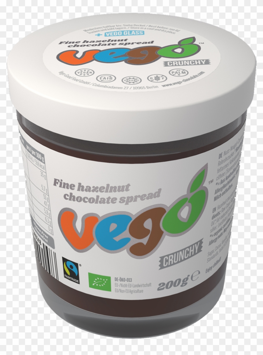 Vego Vegan Nutella Spread - Spread Clipart #1541487