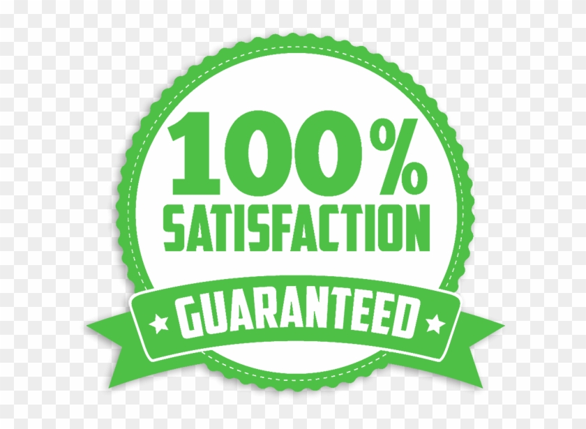 100 Satisfaction Guarantee - Label Clipart #1541488