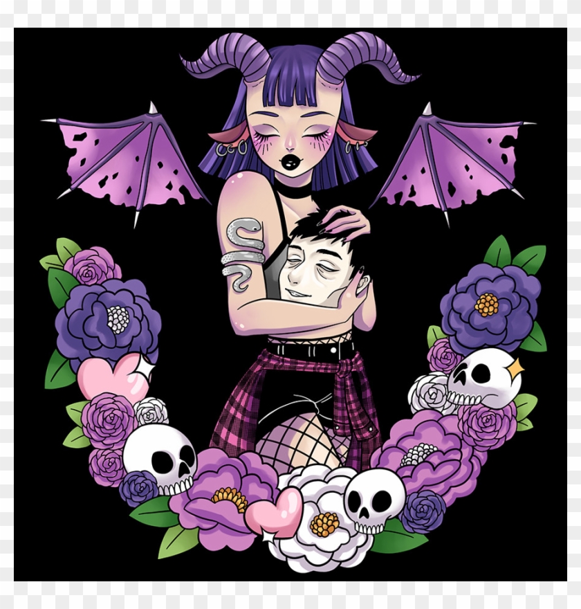 Succubus - Cartoon Clipart