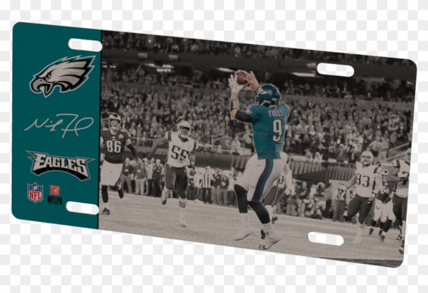Philadelphia Eagles Nick Foles Metal Photo - Philadelphia Eagles Clipart