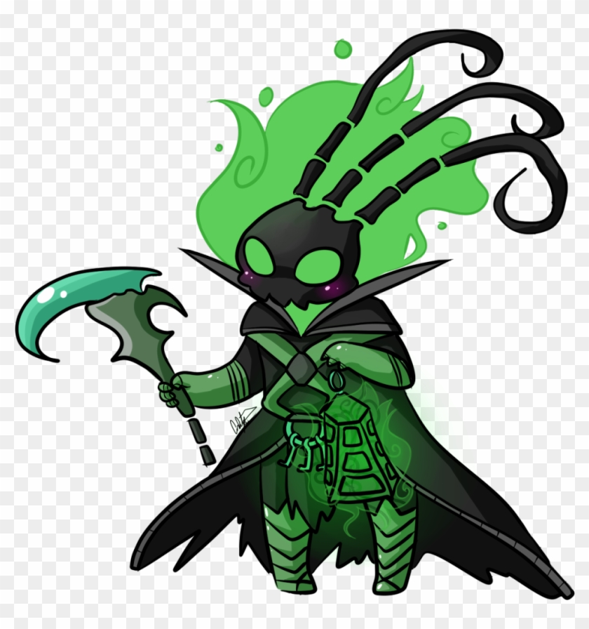 “a Chibi Thresh I Did For A Friend With 1,920 Ranked - Thresh Chibi Lol Png Clipart #1542093