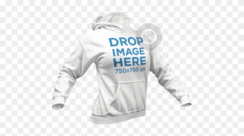 Png Invisible Model Women's Hoodie Mockup - Sweatshirt Clipart