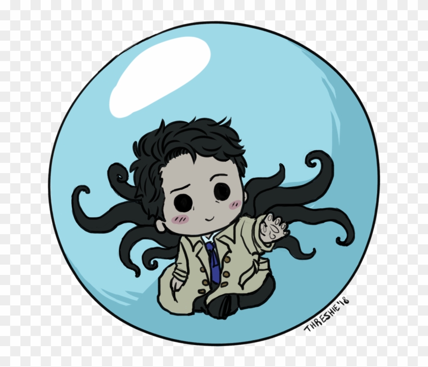 Cas With Wing Tentacles This Is A Commission For The - Cartoon Clipart #1542567