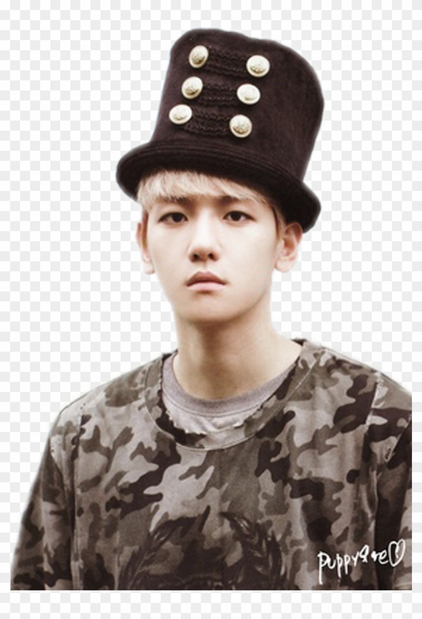 Exo Baekhyun Png - Baekhyun Growl Cap Clipart
