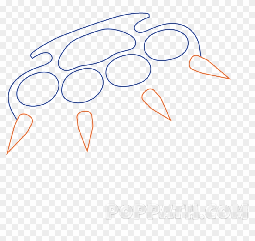 Brass Knuckles Png - Drawing Clipart