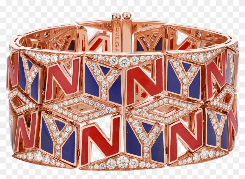 Bulgari New York Collection Bracelet Bracelet Rose - Bangle Clipart #1543235