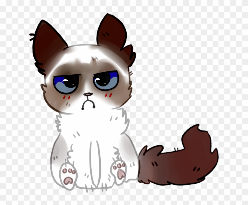 Angry Cat Png Free Download - Grumpy Cat Png Transparent Clipart #1543296