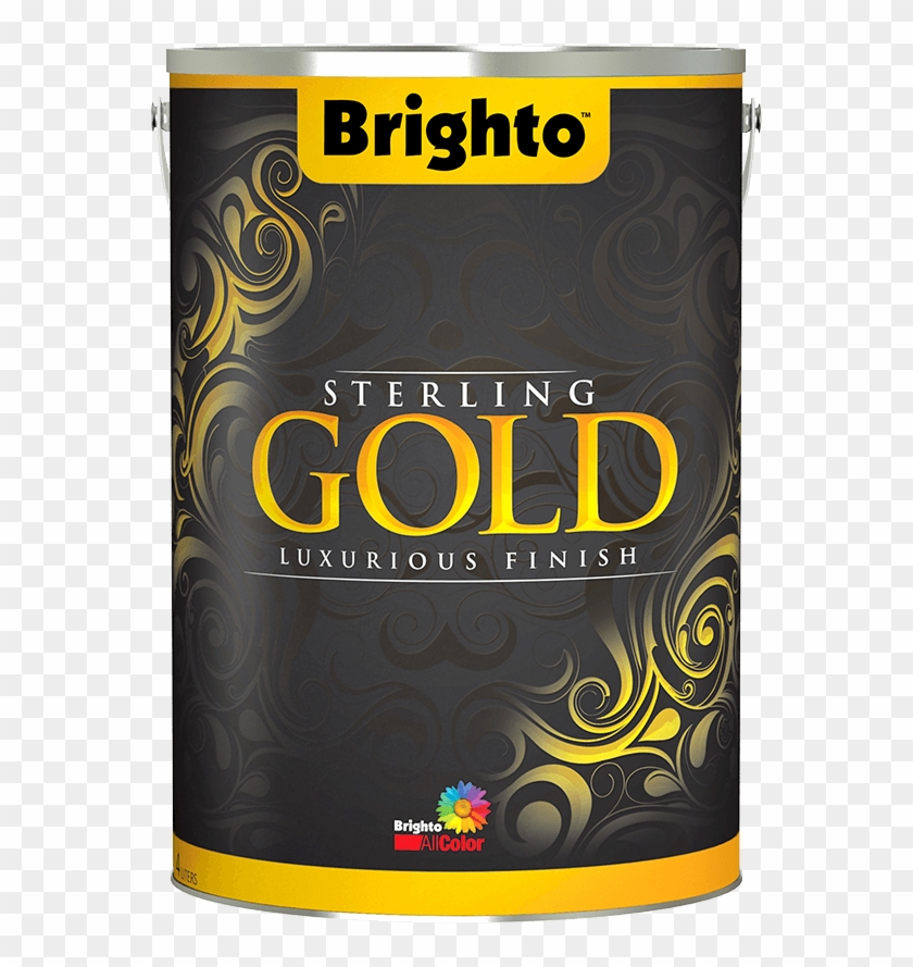 Sterling Gold - Brighto Paints Sterling Gold Clipart #1543655