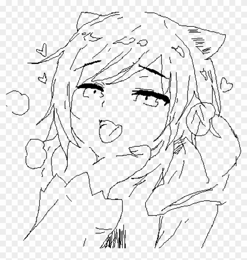 Ruby Rose - Line Art Clipart